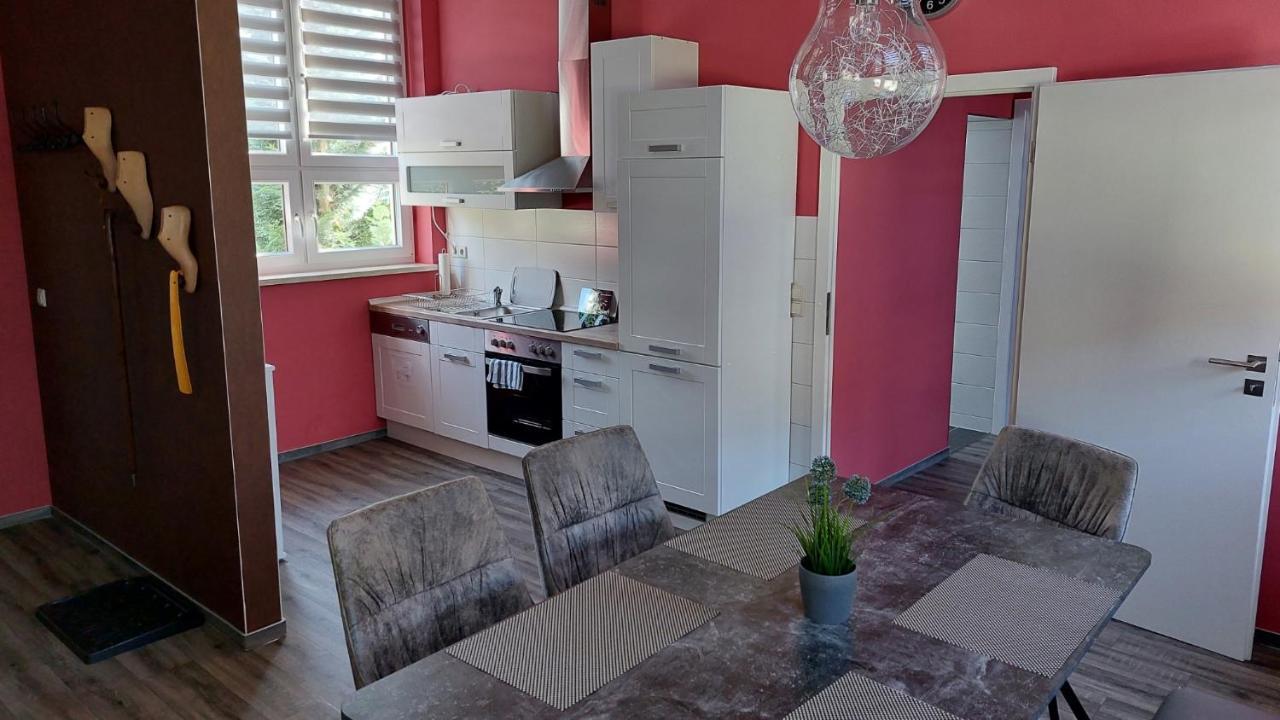 Ferienwohnung Alte Stepperei 슈바르첸베르크 외부 사진