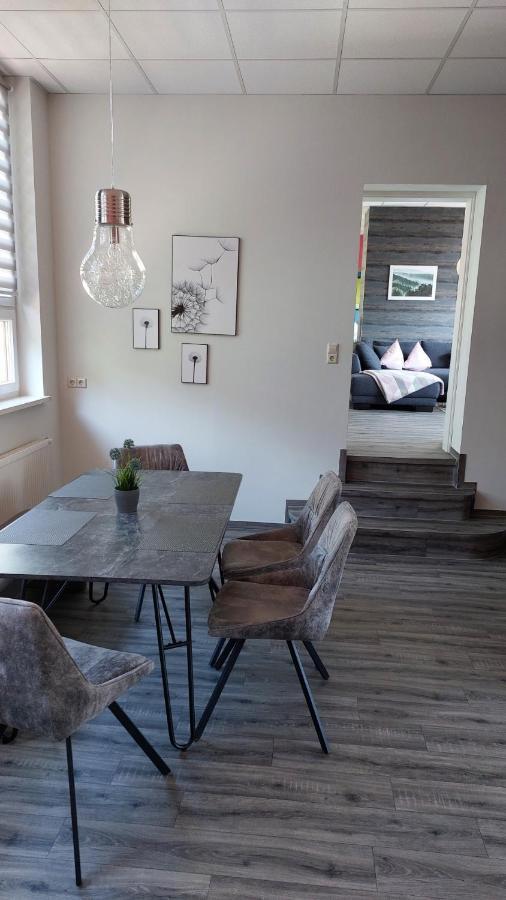 Ferienwohnung Alte Stepperei 슈바르첸베르크 외부 사진