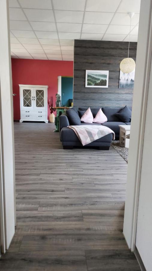 Ferienwohnung Alte Stepperei 슈바르첸베르크 외부 사진