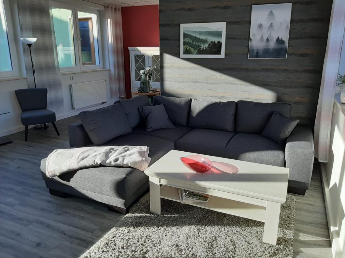 Ferienwohnung Alte Stepperei 슈바르첸베르크 외부 사진