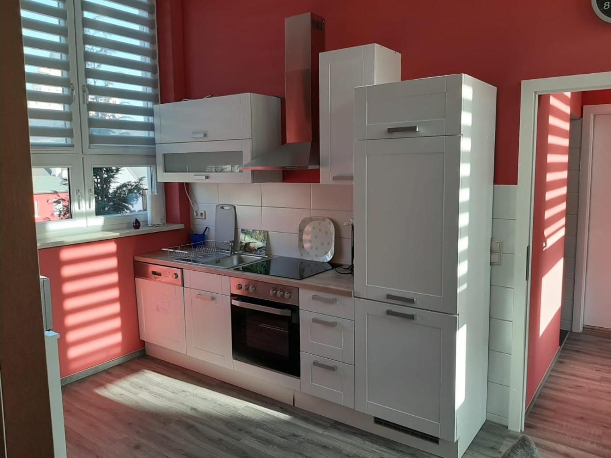 Ferienwohnung Alte Stepperei 슈바르첸베르크 외부 사진